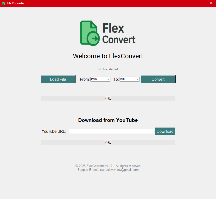 Flex Converter –  File Conversion & YouTube Downloads